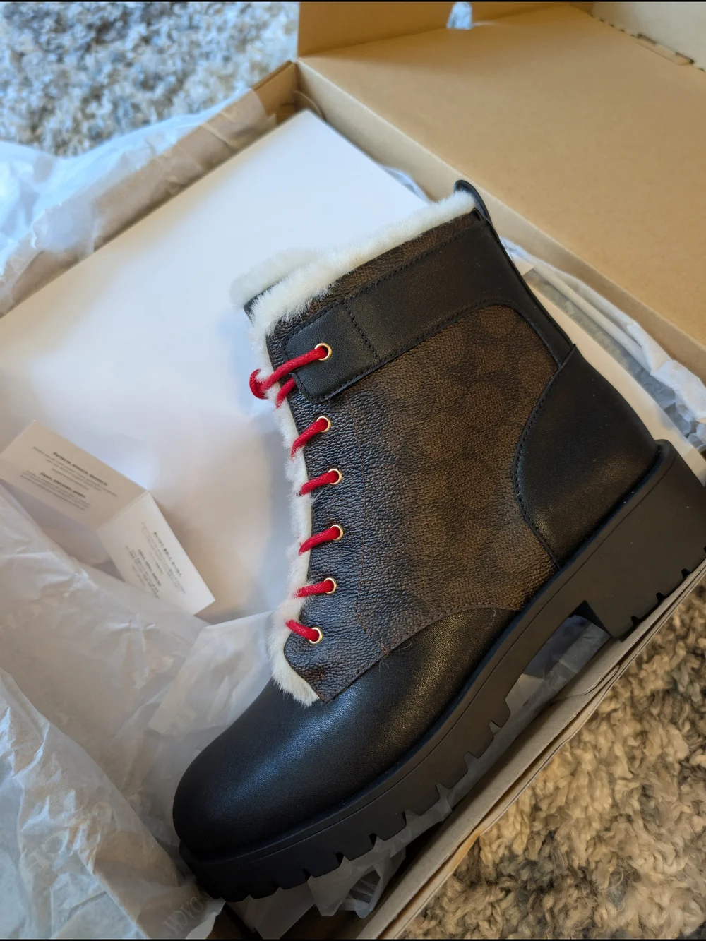 Coach Signature Lorraine Booties